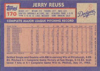 Jerry Reuss  baseball card collectible - Main Image 2