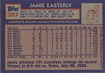 Jamie Easterly  baseball card collectible - Main Image 2