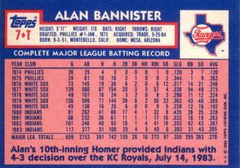 Alan Bannister  baseball card collectible - Main Image 2