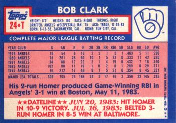 Bobby Clark  baseball card collectible - Main Image 2