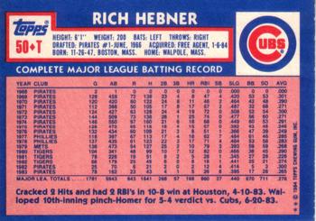 Rich Hebner  baseball card collectible - Main Image 2