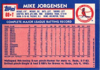 Mike Jorgensen  baseball card collectible - Main Image 2