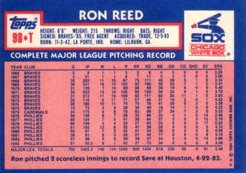 Ron Reed  baseball card collectible - Main Image 2