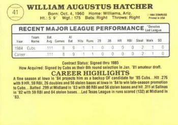 Billy Hatcher  baseball card collectible - Main Image 2