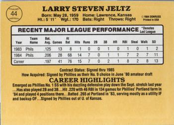 Steve Jeltz  baseball card collectible - Main Image 2