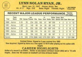 Nolan Ryan  baseball card collectible - Main Image 2