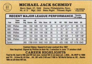 Mike Schmidt  baseball card collectible - Main Image 2