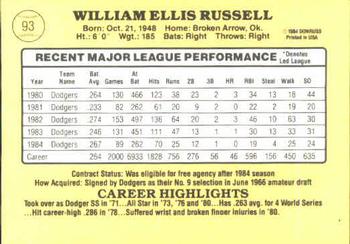 Bill Russell  baseball card collectible - Main Image 2