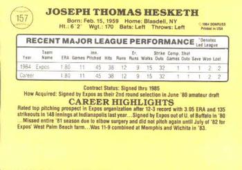 Joe Hesketh  baseball card collectible - Main Image 2