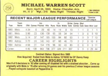 Mike Scott  baseball card collectible - Main Image 2