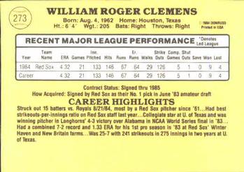 Roger Clemens  baseball card collectible - Main Image 2