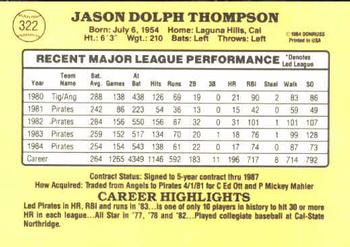 Jason Thompson  baseball card collectible - Main Image 2