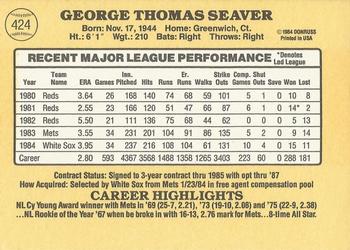 Tom Seaver  baseball card collectible - Main Image 2