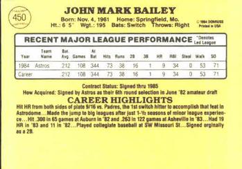 Mark Bailey  baseball card collectible - Main Image 2