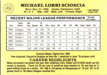 Mike Scioscia  baseball card collectible - Main Image 2