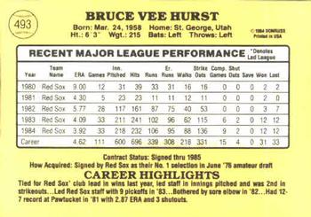 Bruce Hurst  baseball card collectible - Main Image 2
