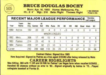 Bruce Bochy  baseball card collectible - Main Image 2