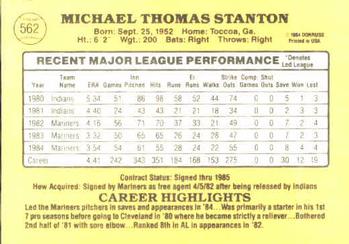 Mike Stanton  baseball card collectible - Main Image 2