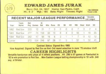 Ed Jurak  baseball card collectible - Main Image 2