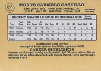 Carmen Castillo  baseball card collectible - Main Image 2