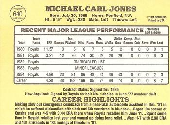 Mike Jones  baseball card collectible - Main Image 2