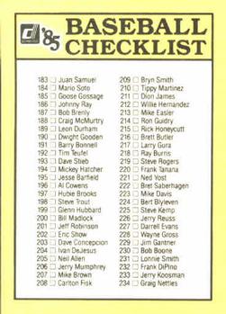 Checklist: 131-234  baseball card collectible - Main Image 2