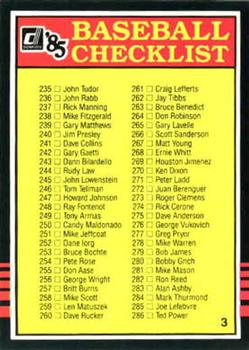 Mariners Leaders / Checklist (Pat Putnam / Matt Young)