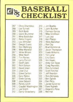 Checklist: 235-338  baseball card collectible - Main Image 2