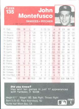 John Montefusco  baseball card collectible - Main Image 2