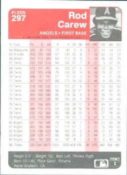 Rod Carew  baseball card collectible - Main Image 2