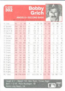 Bobby Grich  baseball card collectible - Main Image 2