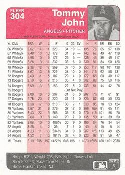 Tommy John  baseball card collectible - Main Image 2