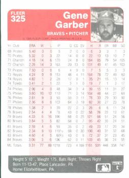 Gene Garber  baseball card collectible - Main Image 2