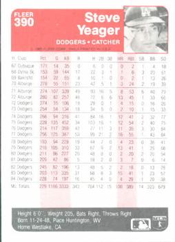 Steve Yeager  baseball card collectible - Main Image 2