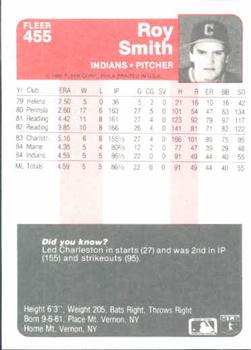 Roy Smith  baseball card collectible - Main Image 2