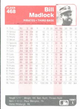 Bill Madlock  baseball card collectible - Main Image 2