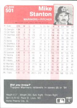 Mike Stanton  baseball card collectible - Main Image 2