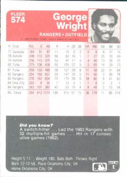 George Wright  baseball card collectible - Main Image 2