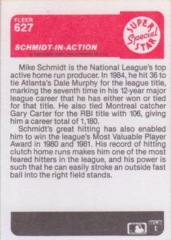 Schmidt-in-Action  baseball card collectible - Main Image 2