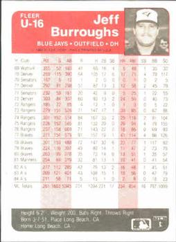 Jeff Burroughs  baseball card collectible - Main Image 2