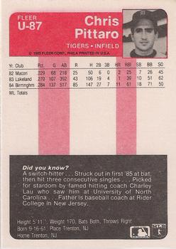 Chris Pittaro  baseball card collectible - Main Image 2