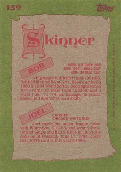 Bob Skinner / Joel Skinner  baseball card collectible - Main Image 2