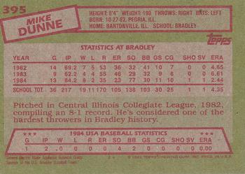 Mike Dunne  baseball card collectible - Main Image 2