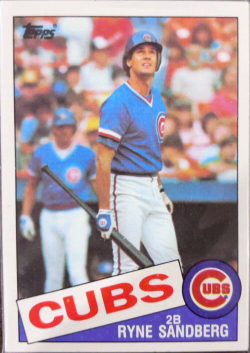 Ryne Sandberg  baseball card collectible - Main Image 3