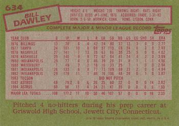 Bill Dawley  baseball card collectible - Main Image 2