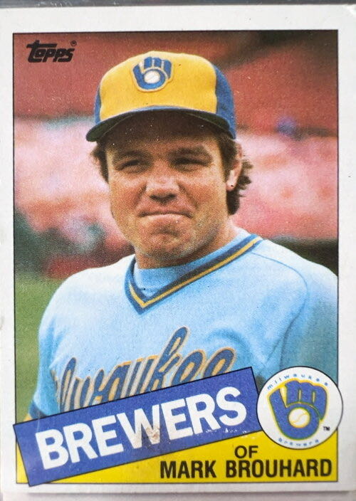 Mark Brouhard  baseball card collectible - Main Image 3