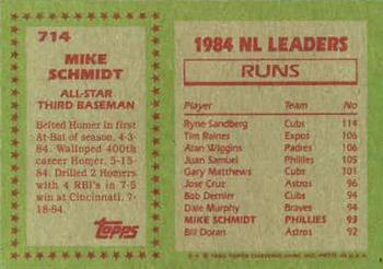 Mike Schmidt  baseball card collectible - Main Image 2