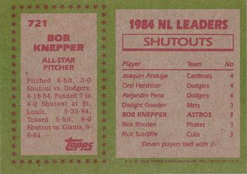 Bob Knepper  baseball card collectible - Main Image 2