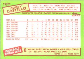 Bobby Castillo  baseball card collectible - Main Image 2