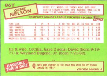 Gene Nelson  baseball card collectible - Main Image 2